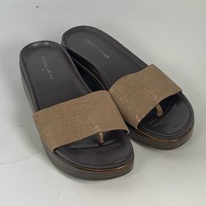 Donald Pliner Gold Metallic Sandals